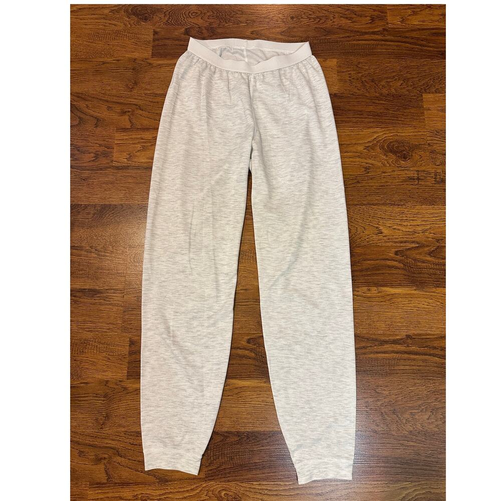 Patagonia Capilene Midweight Base Layer Bottoms Women's M Heather Gray Ski Gear